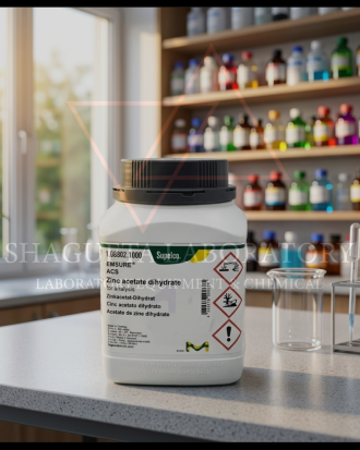 Supelco Zinc Acetate Dihydrate EMSURE ACS 108802 merupakan bahan kimia laboratorium analytical grade berkualitas tinggi untuk analisis laboratorium, preparasi reagen, penelitian, quality control, dan aplikasi industri. Cocok digunakan pada laboratorium kimia, farmasi, pendidikan, lingkungan, dan institusi penelitian profesional.