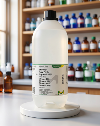 Glycerol 85% EMSURE® Reag. Ph Eur 100ML Merck 104094 – Glycerin 85% untuk Analisis Laboratorium (REPACK)