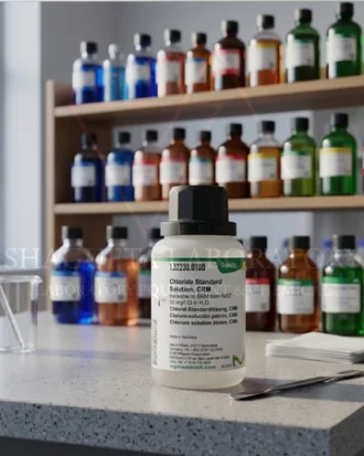 Chloride Standard Solution 100 mL 132230 | Larutan Standar Klorida (Cl⁻) untuk Kalibrasi & Analisis Laboratorium | SHAGUFTA LABORATORY