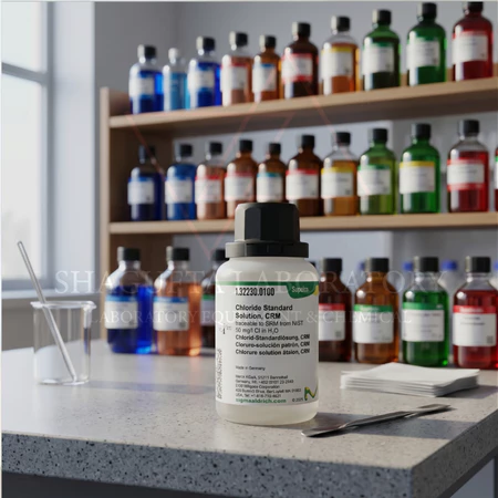 Chloride Standard Solution 100 mL 132230 | Larutan Standar Klorida (Cl⁻) untuk Kalibrasi & Analisis Laboratorium | SHAGUFTA LABORATORY