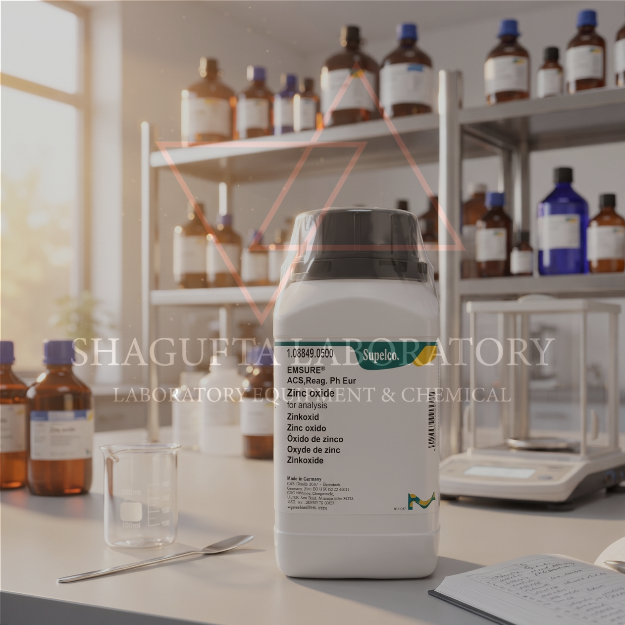 Zinc Oxide Merck – Zinc Oxide for Analysis 108849 500GR Original