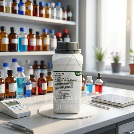 Merck EMSURE® 106448 Grade for Analysis – Tri-Sodium Citrate Dihydrate 1KG / Trisodium Citrate Dihydrate / Natrium Sitrat Tribasa Dihidrat / Sodium Citrate Dihydrate / Citric Acid Trisodium Salt Dihydrate / Na₃C₆H₅O₇·2H₂O